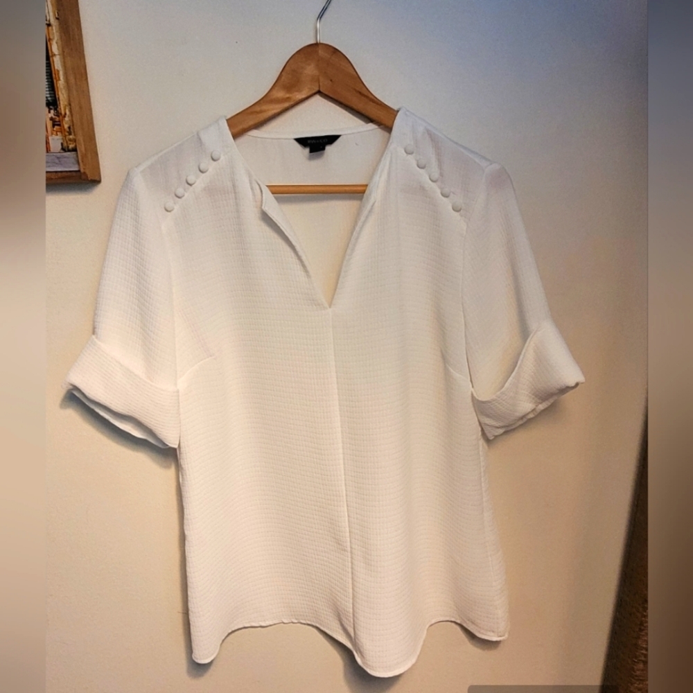 Elegant White Women's Top